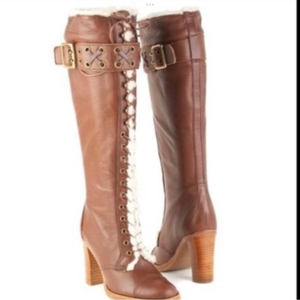Coach Reece Shearling Tall Boot